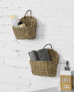 Hanging Woven Baskets for Extra Storage