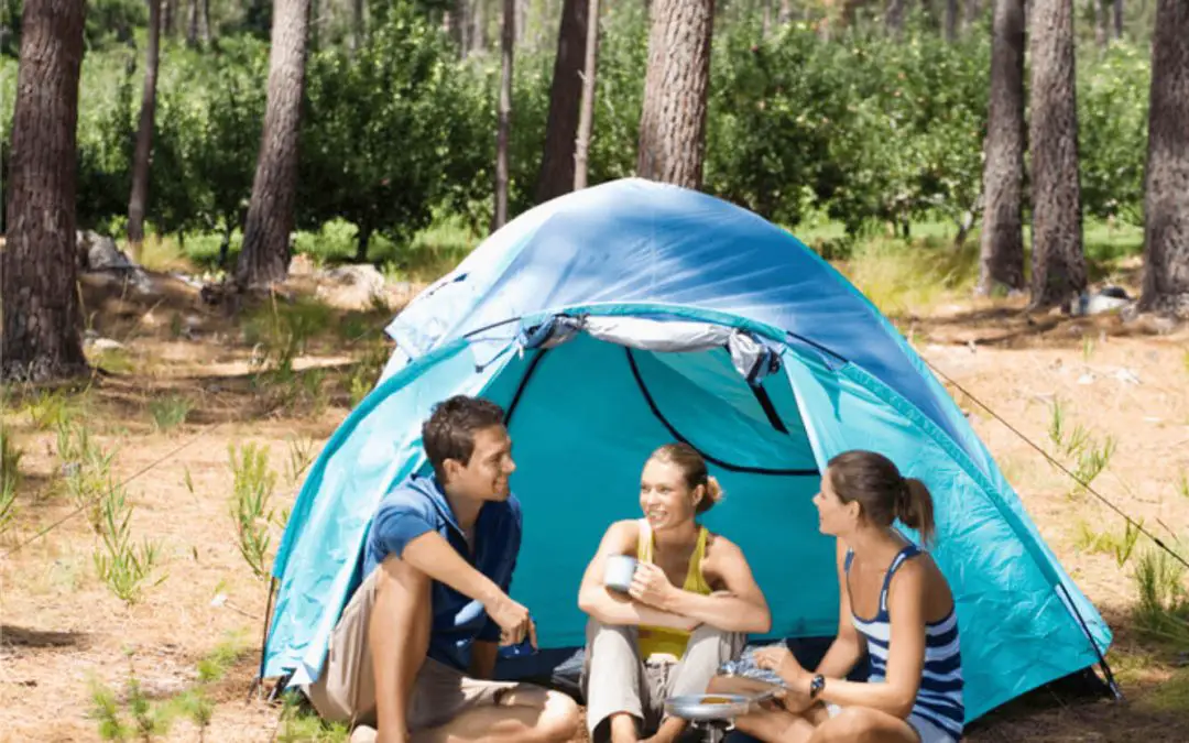 How to stay cool during summer camping trips.