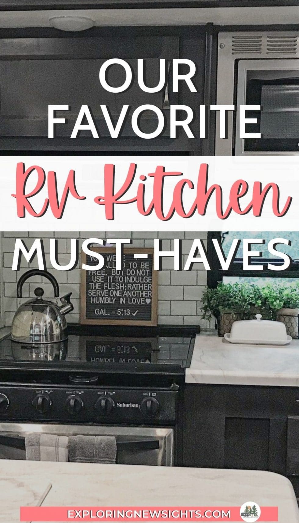 The Best RV Kitchen Necessities! Exploring New Sights