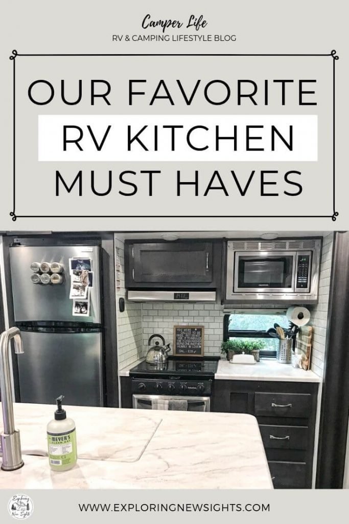 The Best RV Kitchen Necessities! - Exploring New Sights