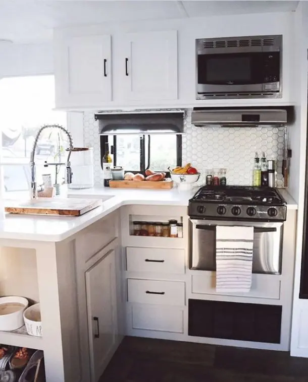 30 RV Kitchen Makeovers that will Inspire Your Inner Designer