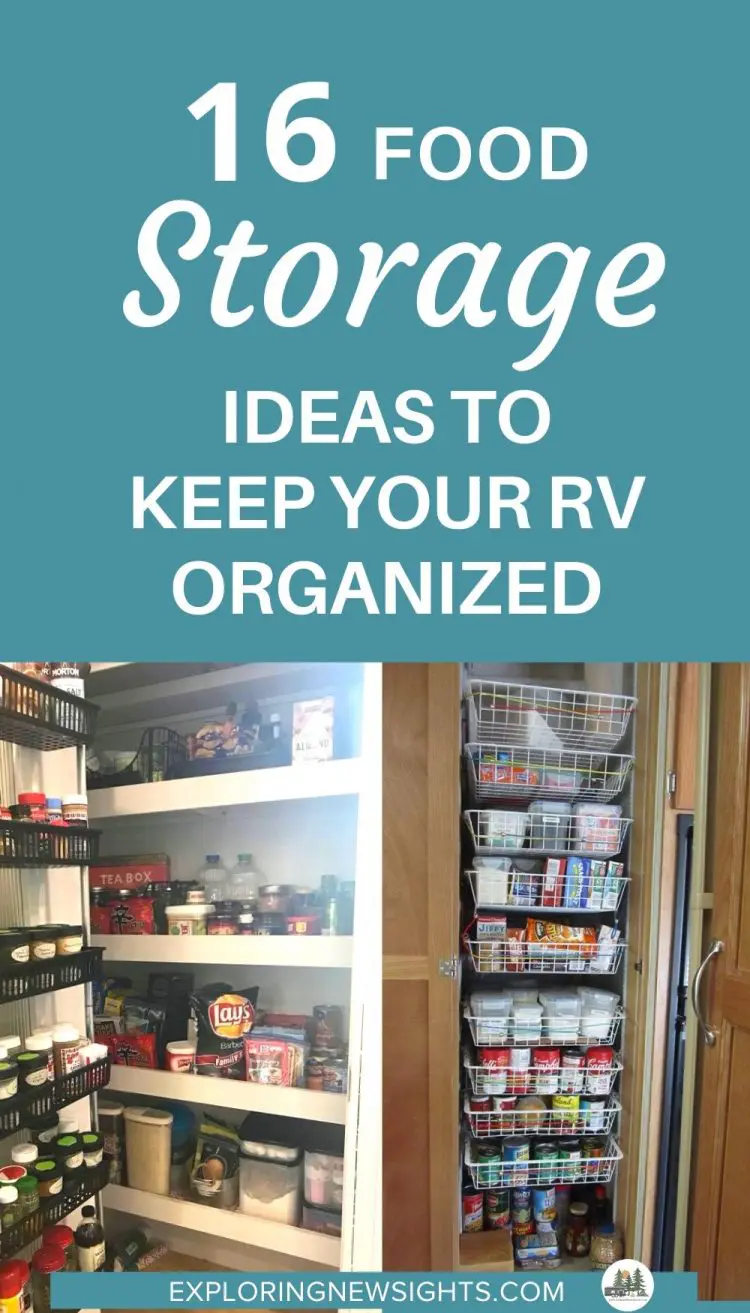 16 RV Pantry Storage Ideas to Keep You Organized on the Road