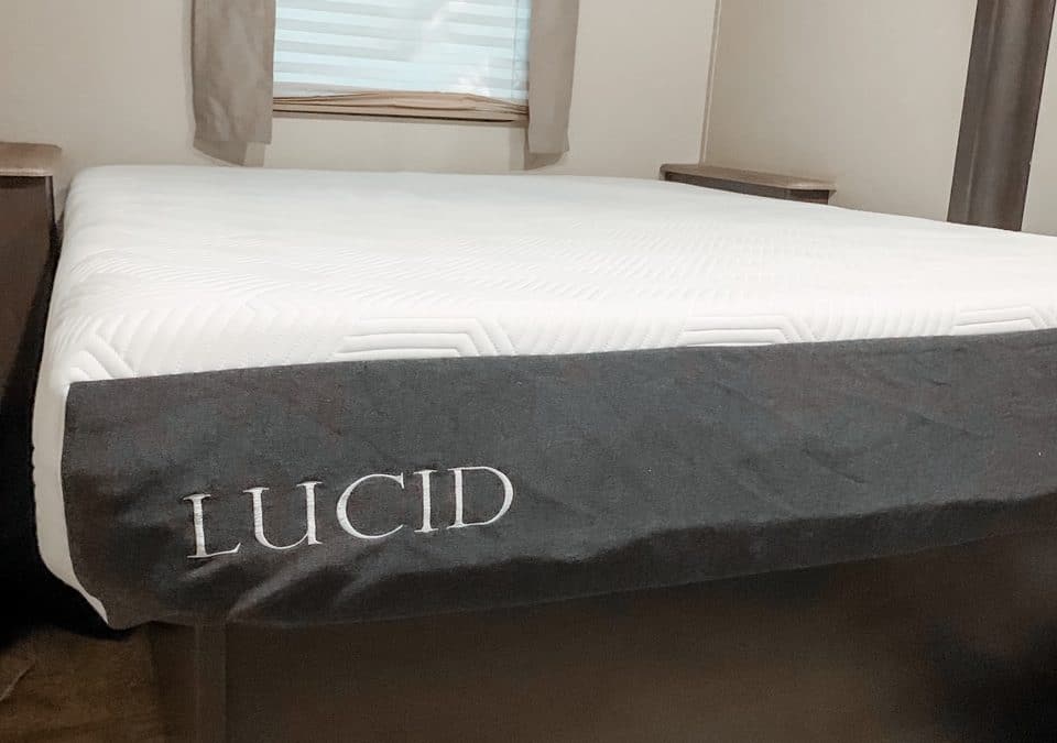 Tips for Making Your RV Bedroom Cozy & Comfy + Lucid Mattress Review
