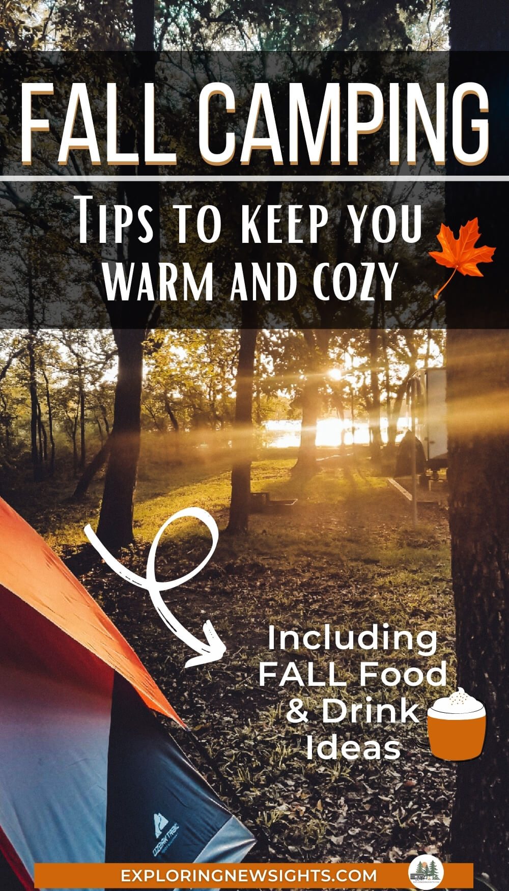 Fall Camping Tips with Fall Food ideas
