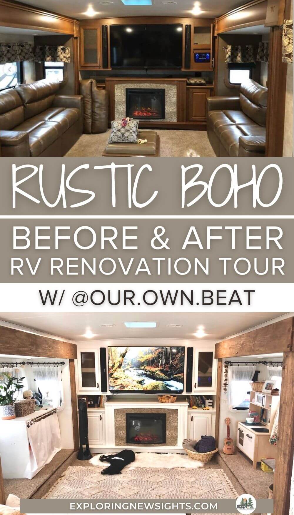 rustic bohemian RV renovation tour (1)