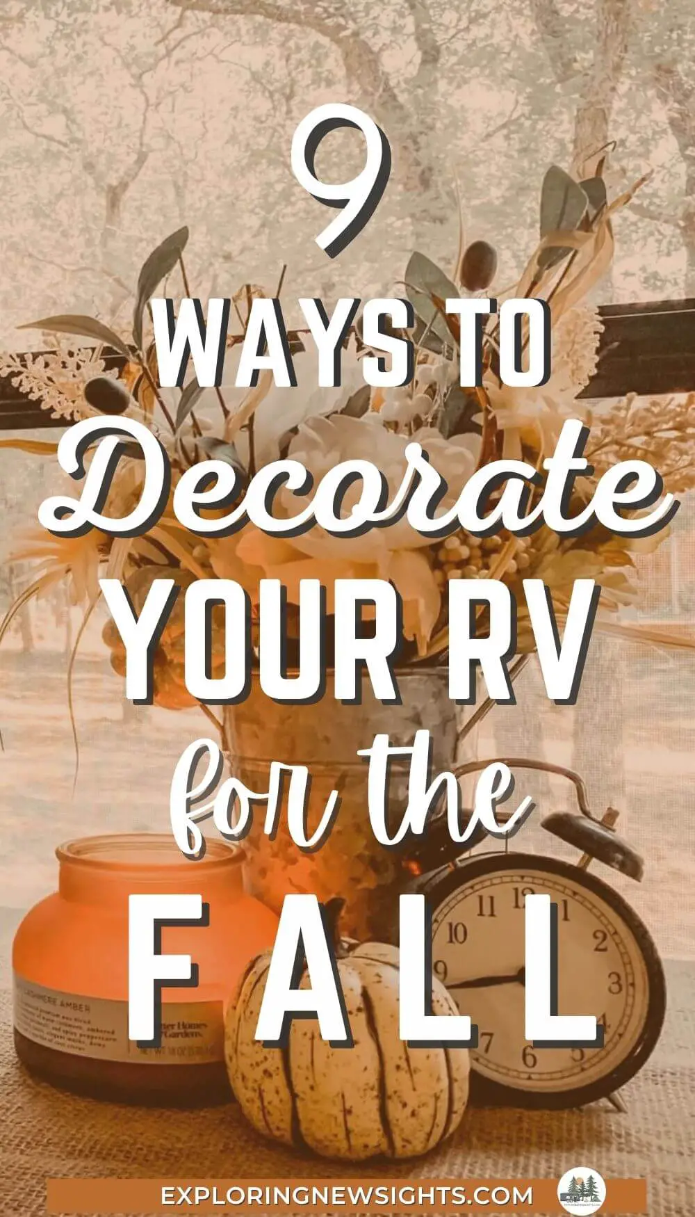 RV Decorating Fall