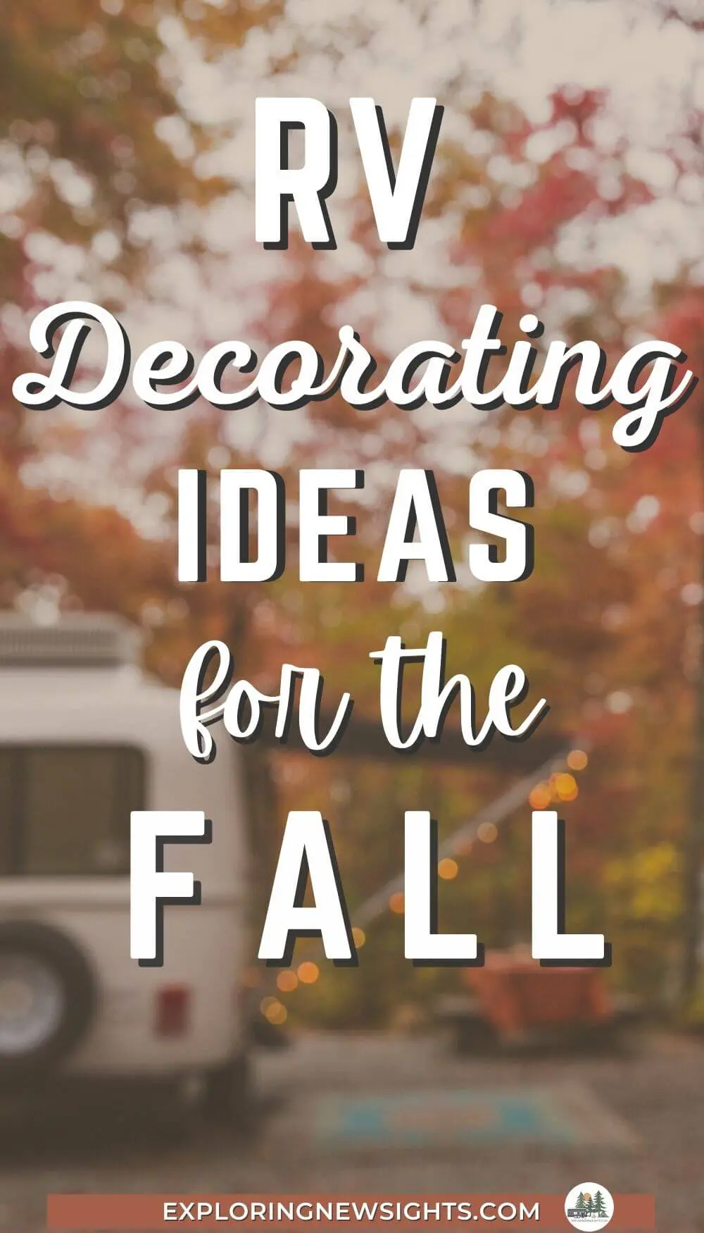 RV Decorating for Fall