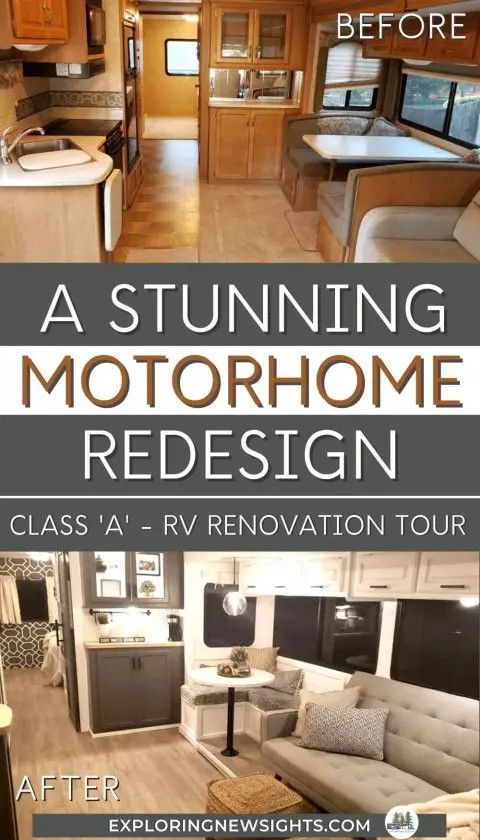 RV Renovation | A Stunning Modern Motorhome Redesign by Christie