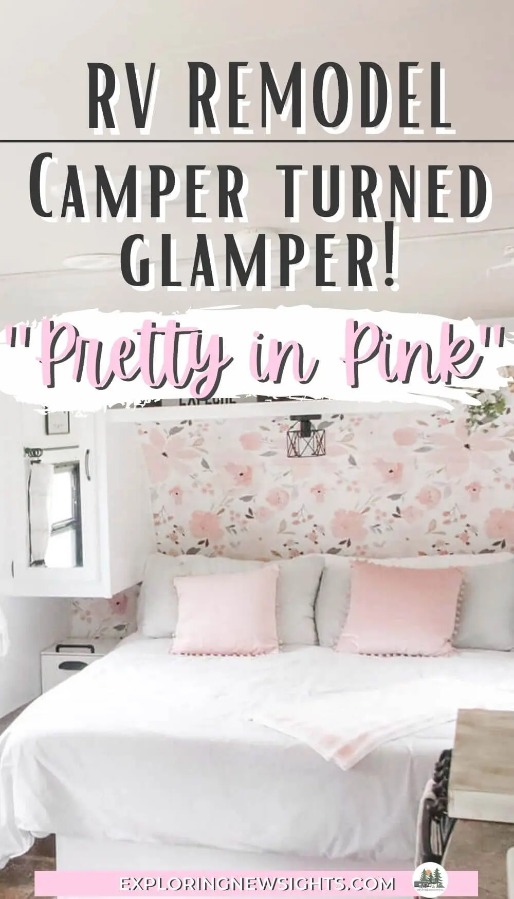 RV Remodel - Pretty In Pink