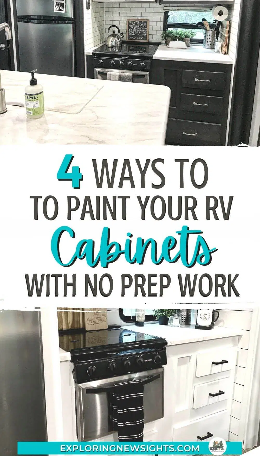 4 Ways to Paint RV Cabinets